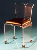 acrylic plexiglas vanity chairs