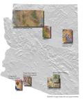 Satellite maps of Arizona, including the Grand Canyon