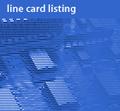 line card listing