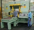 Our newly purchased HEM dual column horizontal saw can process rough gear blanks up to 32
