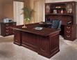DMI Wood Veneer Desk Suite