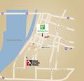 Holiday Inn Select Memphis Downtown Map
