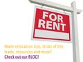 Rental Relocation Tips