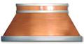 Copper and Stainless Steel Range Hood