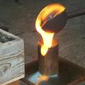 Glass Ladling into Metal Class
