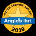 Godwin's Super Service Award from Angie's List