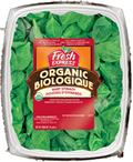 Organic Baby Spinach, Clamshell