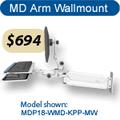MD LCD monitor arm. Hospital LCD mount