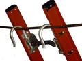 38128 28' FiberLite Extension Ladder with Cable Hook Combo Type IAA 375 lb. Rated