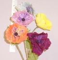 Amemone  Handcrafted in Czechoslovakia display flower millinery supply