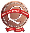 Commitment to Quality National Quality Award Bronze