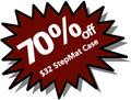 70% Discount on StepMats