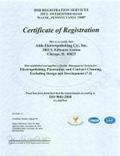 ISO Certification Able Electroplishing