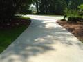 Concrete Driveway Hot Water Pressure Washing Surface Cleaning After Picture