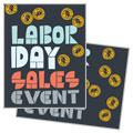 Labor Day - Sale Poster Template Design Sample