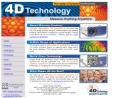 Website Snapshot of 4D TECHNOLOGY CORPORATION