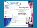 Website Snapshot of MACORP Print Group