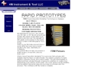 Website Snapshot of 4M Instrument & Tool LLC