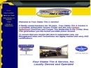 Website Snapshot of FOUR STATES TIRE & SERVICE, INC