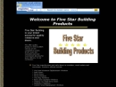 FIVE STAR BUILDING PRODUCTS, INC.