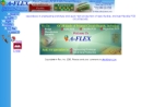 Website Snapshot of aflex