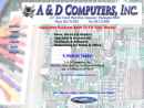 Website Snapshot of A & D Computers & Repair