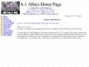 Website Snapshot of A-1 Alloys, Div. of ABC Metals, Inc.