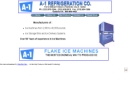 Website Snapshot of A-1 Refrigeration Co.
