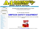 Website Snapshot of A-1 Racing Products, Inc.