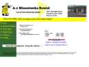 Website Snapshot of A-1 Minnetonka Rental