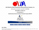 Website Snapshot of AAA MACHINE METAL STAMPING & MFG. C