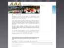 Website Snapshot of AAA Party Rental
