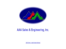 Website Snapshot of AAA Sales & Engineering, Inc., Railroad Products Div.