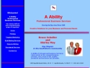 A ABILITY PROFESSIONAL BUSINESS SERVICE
