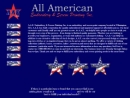 Website Snapshot of All American Embroidery & Screen Printing, Inc.