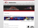 Website Snapshot of A & A Industries, Inc.