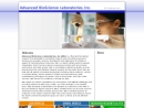 Website Snapshot of Advanced Bioscience Laboratories, Inc.