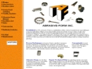 Website Snapshot of Abrasive-Form, Inc.