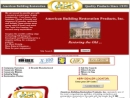Website Snapshot of American Building Restoration