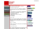 Website Snapshot of Absolute Quality Mfg., Inc.