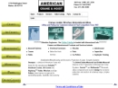 Website Snapshot of AMERICAN CRANE + HOIST CORP.