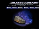 Website Snapshot of Accelerator Industries
