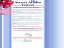 Website Snapshot of ACCESS ALOHA TRAVEL, INC