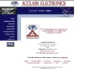 Website Snapshot of ACCLAIM ELECTRONICS, LLC