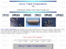 Website Snapshot of ACCU-TUBE CORPORATION