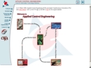 Website Snapshot of Applied Control Engineering