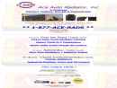 Website Snapshot of Ace Auto Radiator Co., Inc.