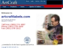 Website Snapshot of Artcraft Converters, Inc.
