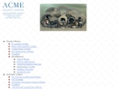 Website Snapshot of Acme Abrasive Hanson Co.