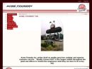 Website Snapshot of Acme Foundry, Inc.